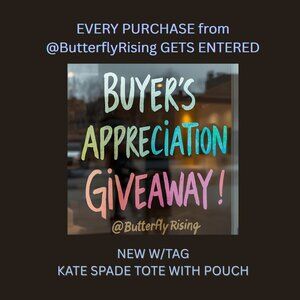Buyer's Appreciation Giveaway